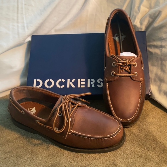 DOCKER’S LEATHER MEN’S SLIP-ON BOAT SHOES main image 8